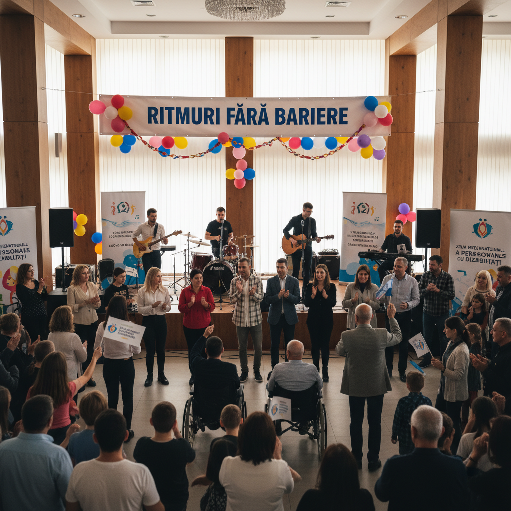 eveniment dedicat incluziunii de Ziua Internațională a Persoanelor cu Dizabilități