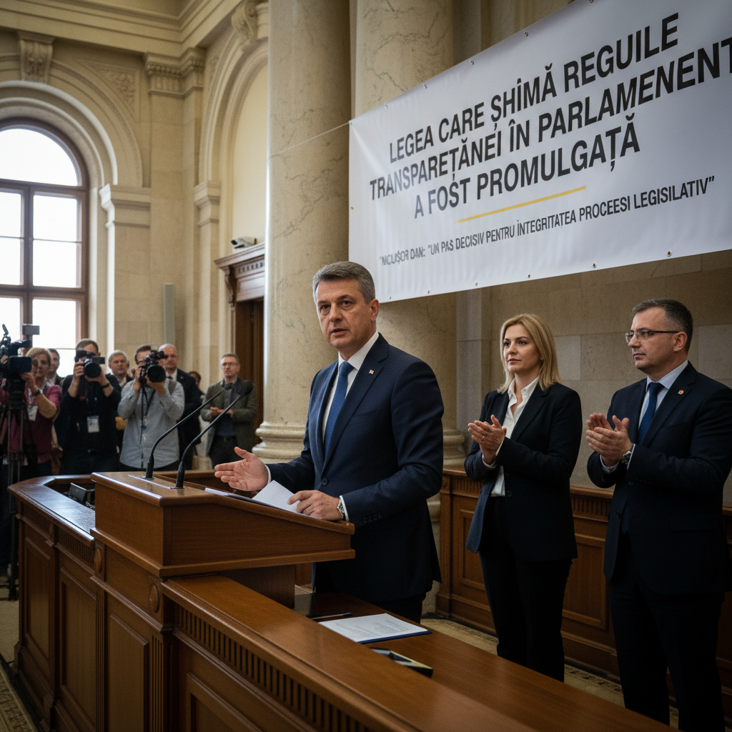 Nicușor Dan consideră un pas decisiv pentru integritatea legislativă
