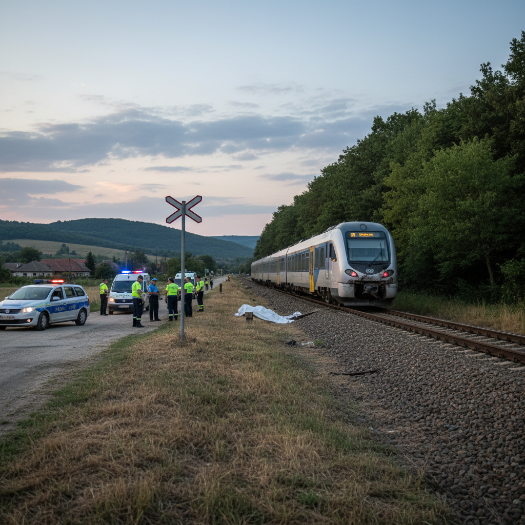 trenul Tecuci-Iași a lovit un bărbat