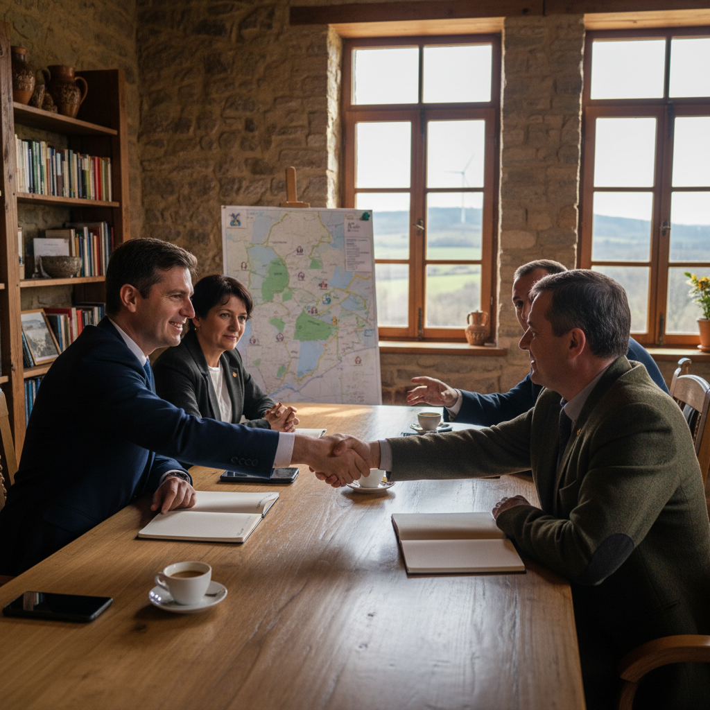 Vizită diplomatică și discuții despre energie verde, educație și dezvoltare regională